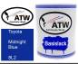 Preview: Toyota, Midnight Blue, 8L2: 1L Lackdose, von ATW Autoteile West.